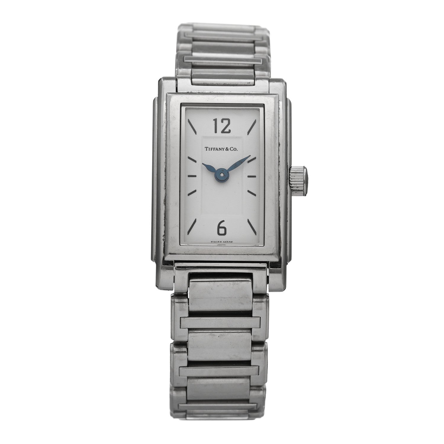 Tiffany Stainless Steel 18mm Resonator Quartz Watch 1 of 4