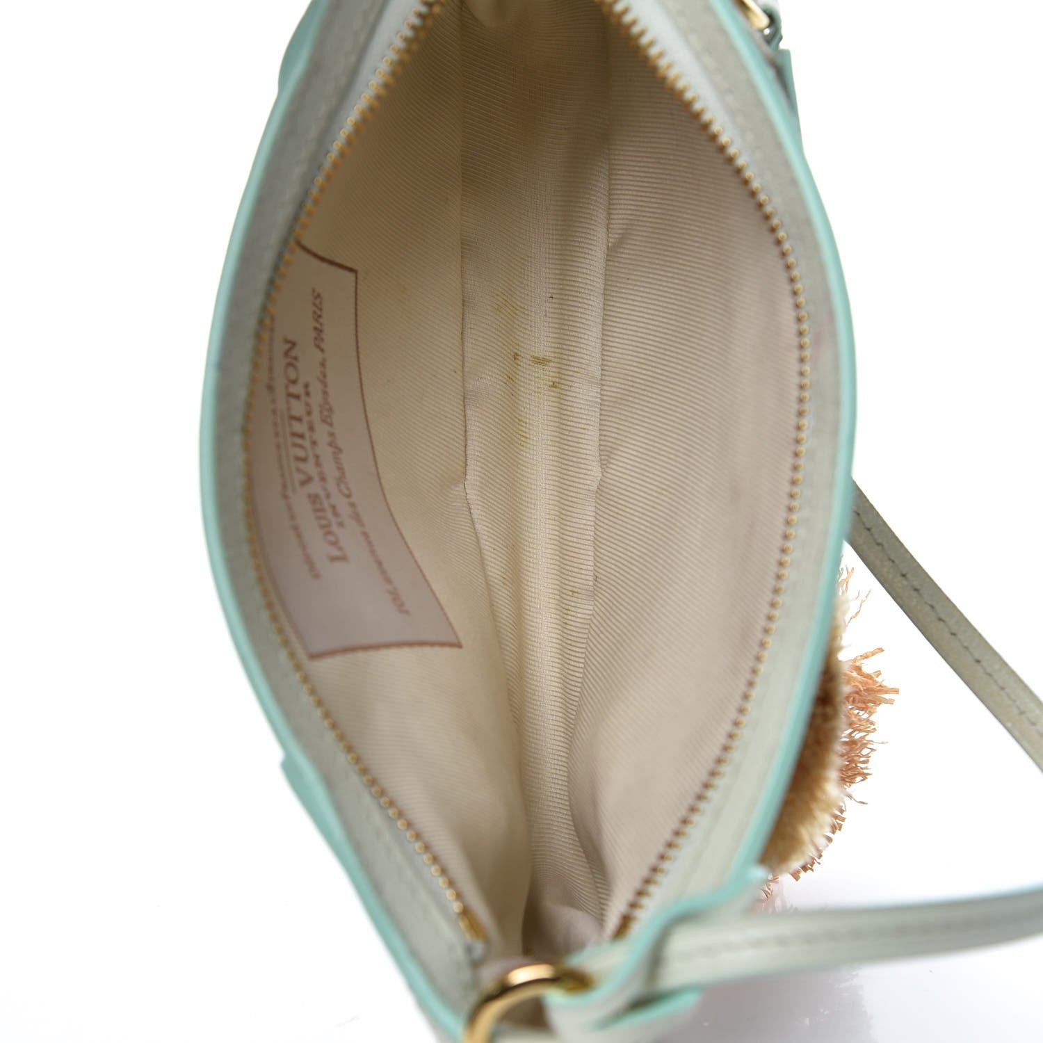 Louis Vuitton Monogram Sabbia Pochette Accessories Vert 5 of 11