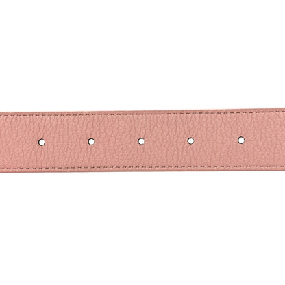 Louis Vuitton Calfskin Monogram 30mm LV Initiales Reversible Belt 80 32 Rose Poudre 3 of 5