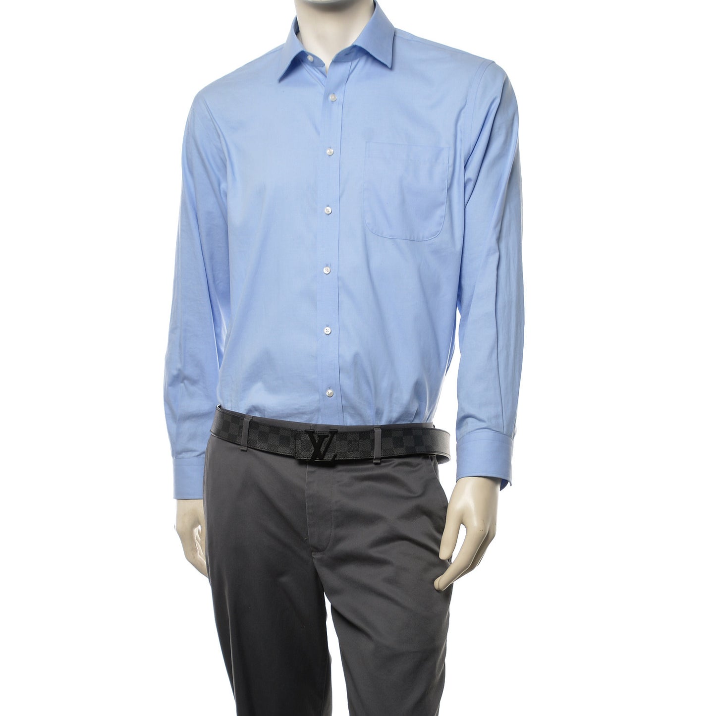 Damier Graphite 40mm LV Initiales Belt 105 42