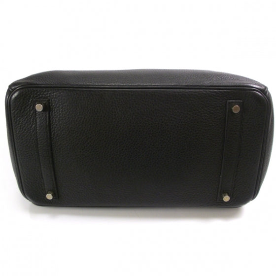 Taurillon Clemence Birkin 35 Noir