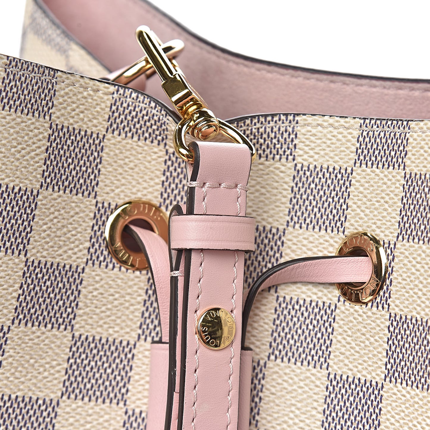 Damier Azur Neonoe MM Eau De Rose