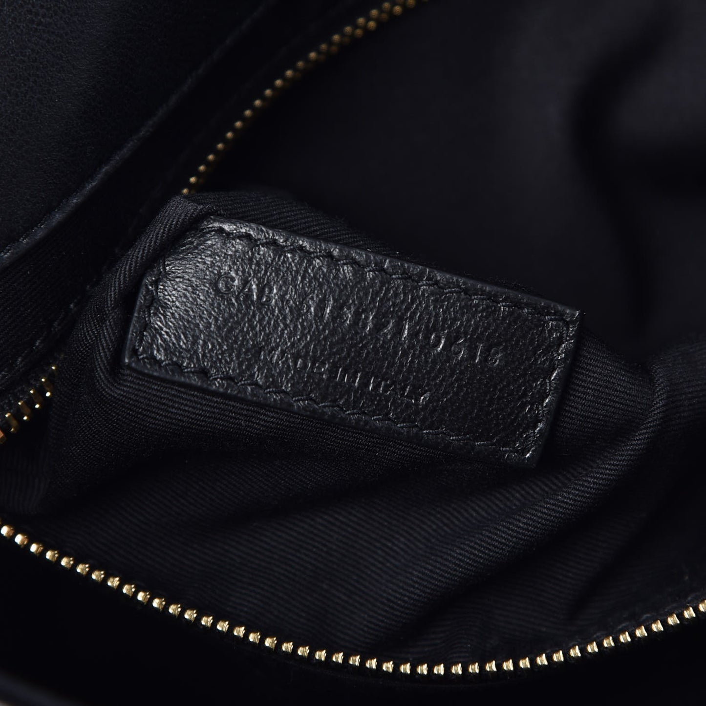 Lambskin Patchwork Monogram Medium Jamie Black