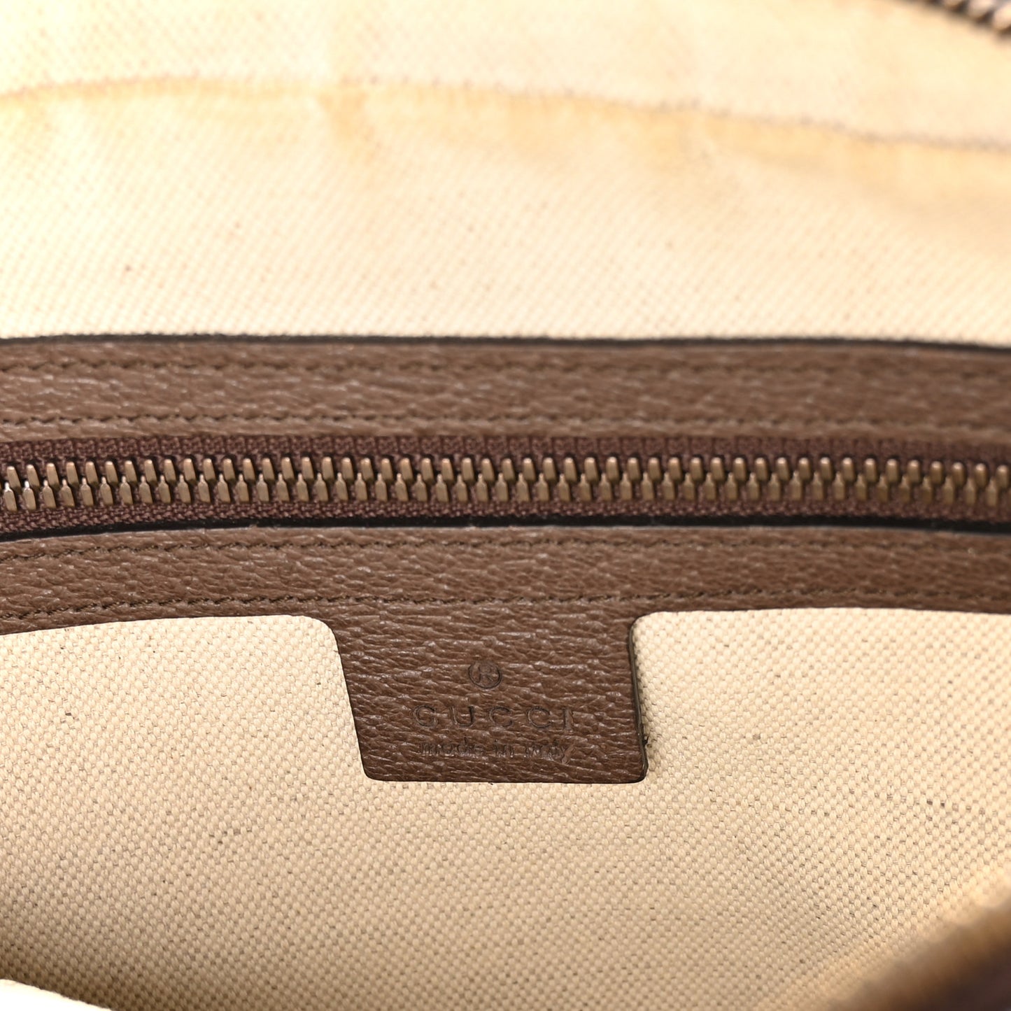GG Supreme Monogram Web Small Ophidia Messenger Bag Brown