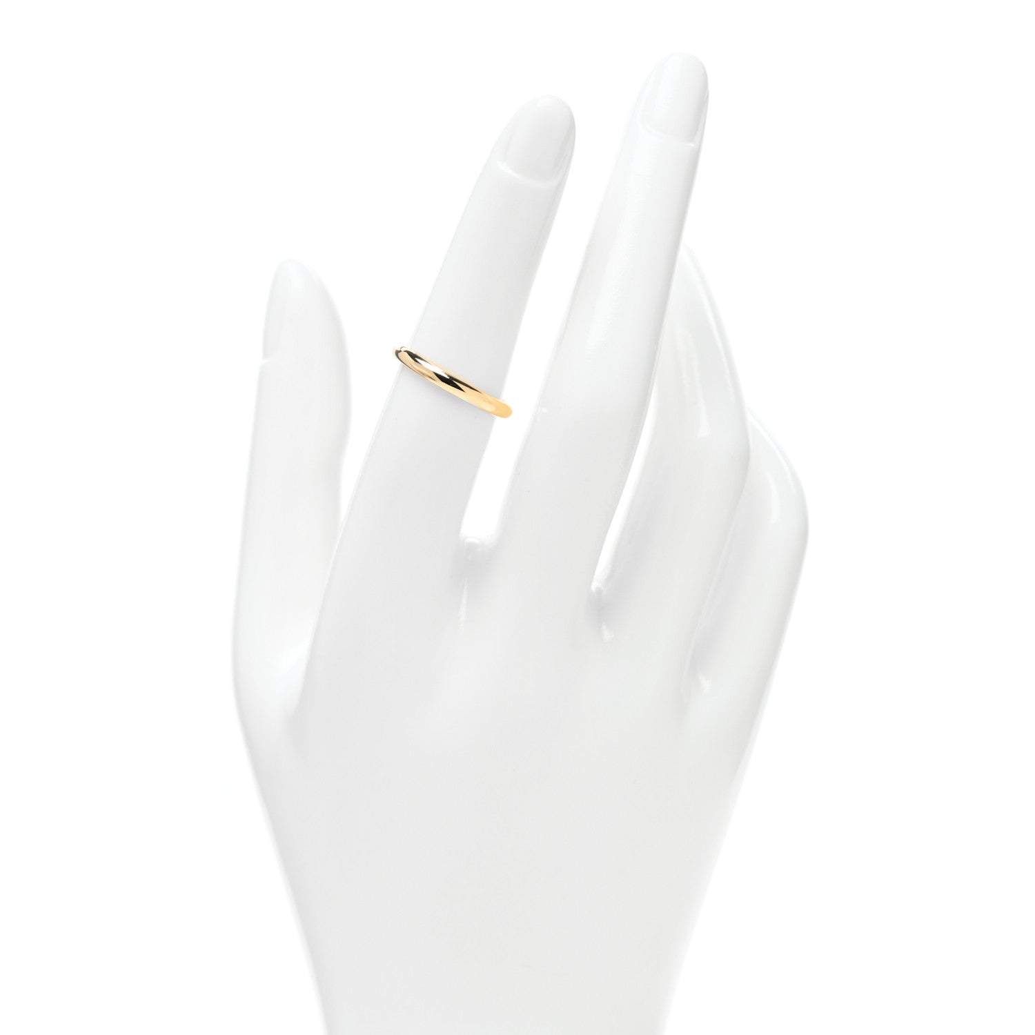 Cartier 18K Yellow Gold 2.5mm 1895 Wedding Band Ring 52 6 2 of 4