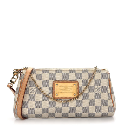 Louis Vuitton Damier Azur Eva Clutch 1 of 9