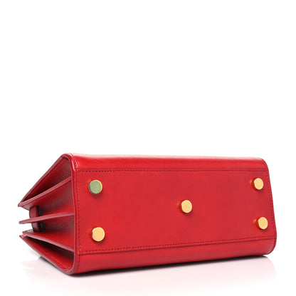 Saint Laurent Calfskin Nano Sac De Jour Lipstick Red 4 of 13