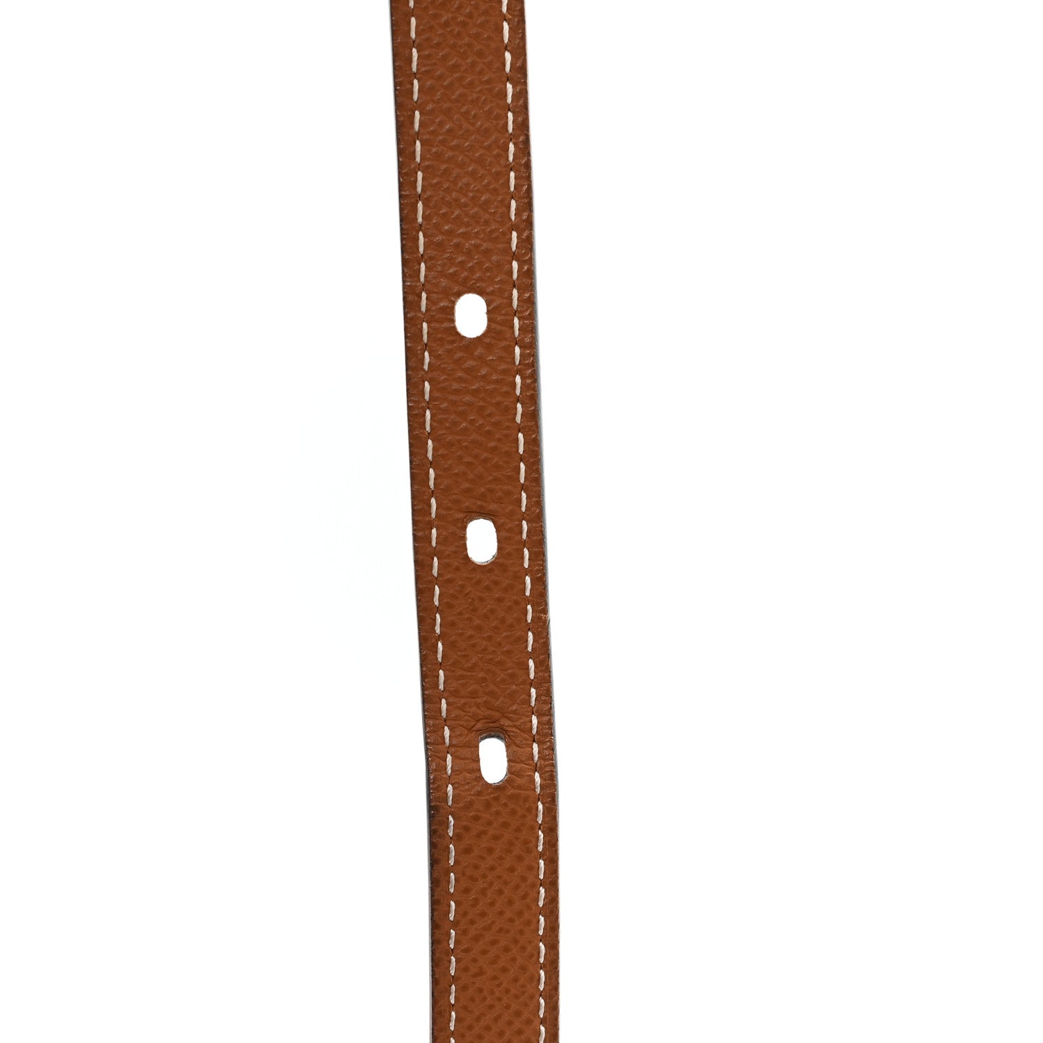 Hermes Swift Epsom 13mm Lucky 85 34 15 Belt  Black Gold 4 of 6