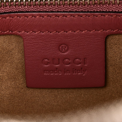 Gucci GG Supreme Monogram Blooms Small Boston Beige Multicolor Dry Rose 6 of 10