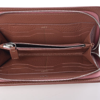 Tom Ford Pebbled Calfskin TF Zip Around Wallet 5 of 6