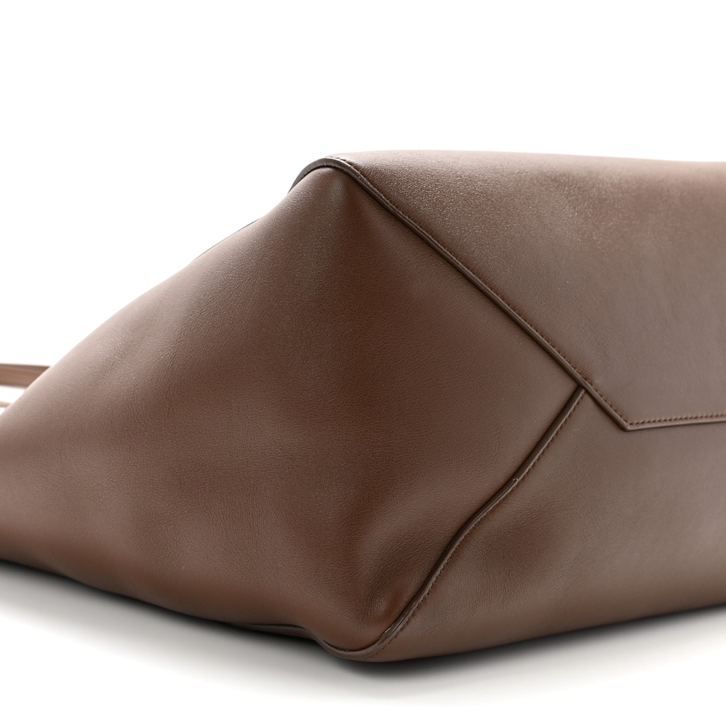 Smooth Calfskin Large Sesia Brown