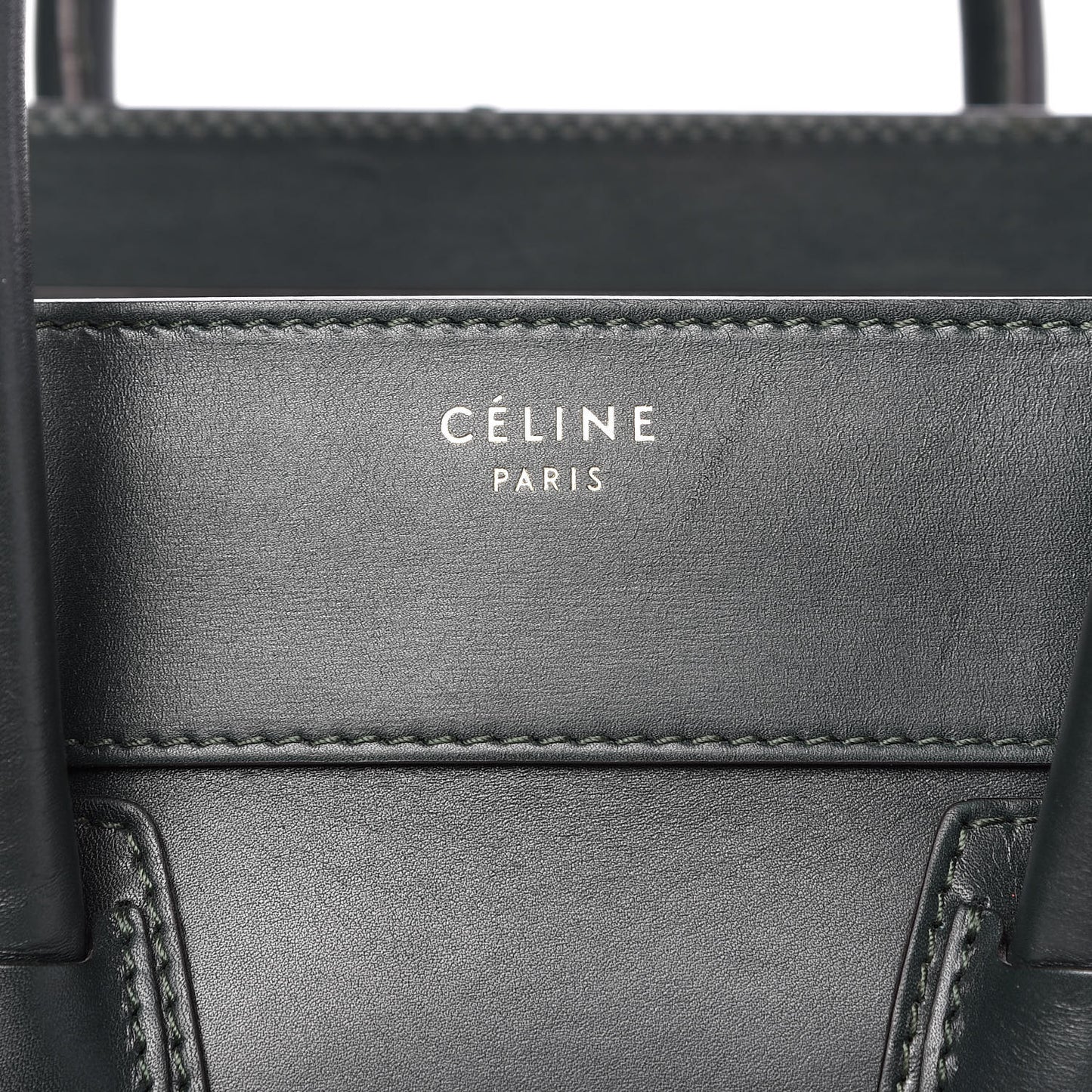 Smooth Calfskin Mini Luggage Emerald