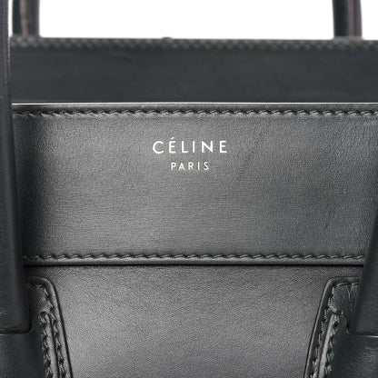 Celine Smooth Calfskin Mini Luggage Emerald 9 of 9