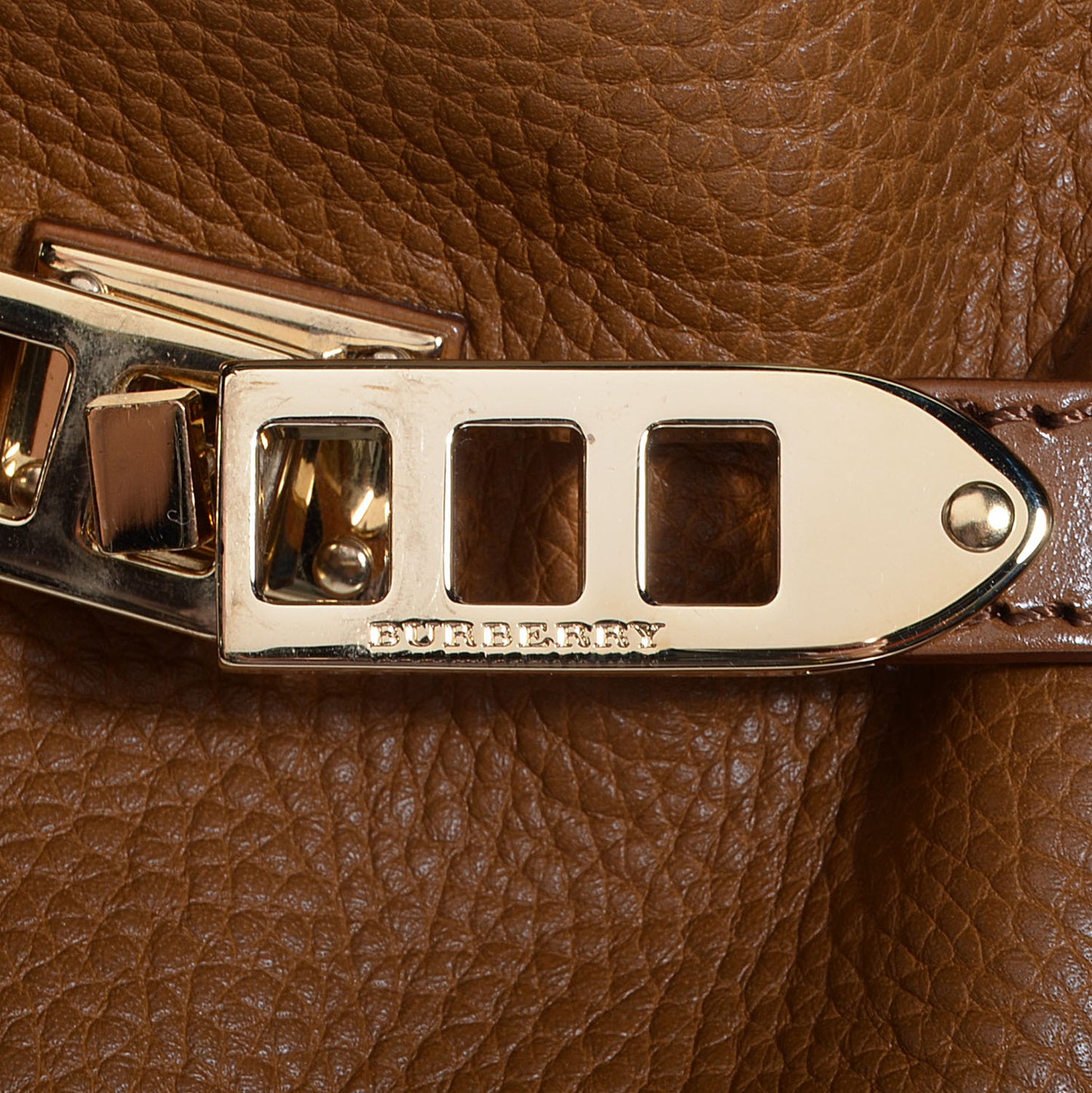 Grainy Leather Medium Golderton Camel