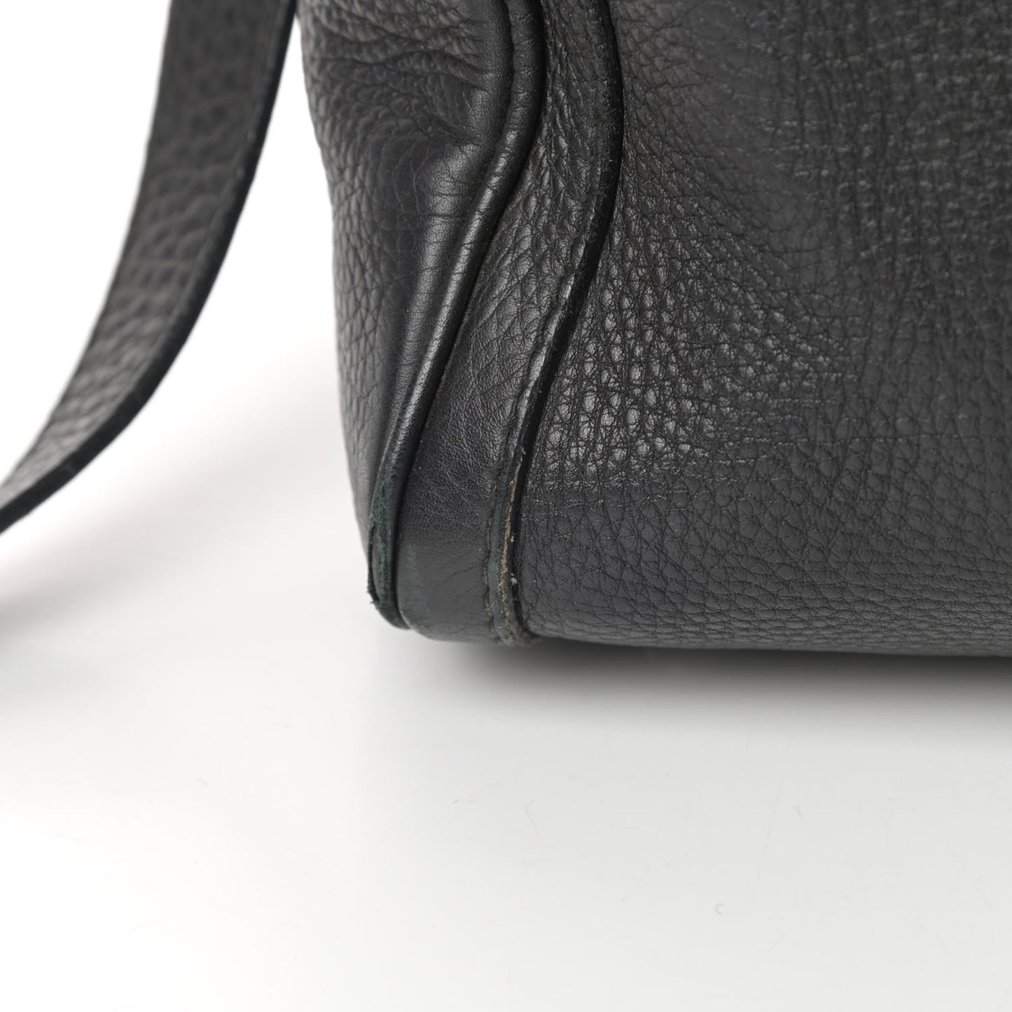 Calfskin Vintage Web Medium Boston Black