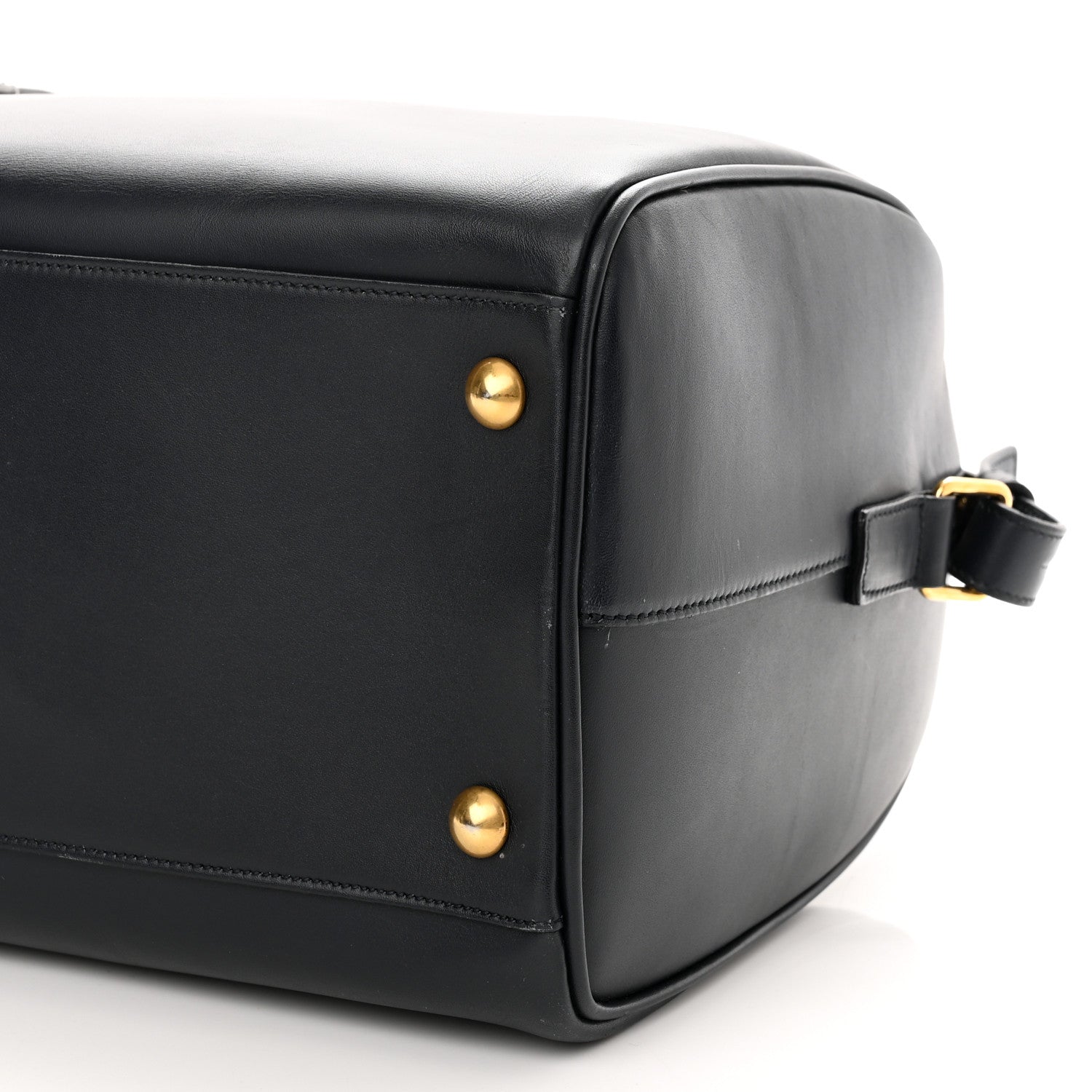 Saint Laurent Calfskin Classic Duffle 6 Marine 10 of 11