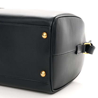 Saint Laurent Calfskin Classic Duffle 6 Marine 10 of 11