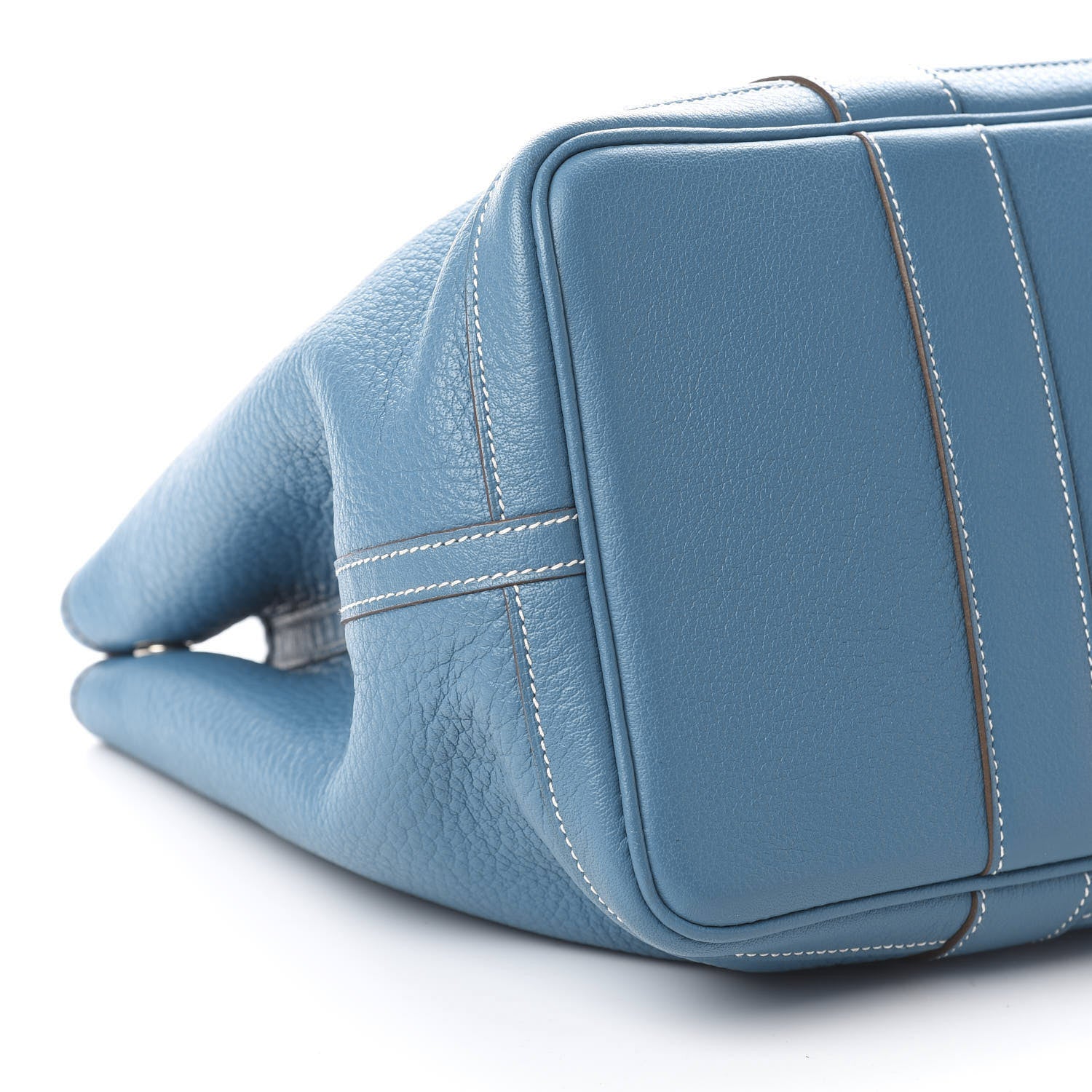 Hermes Buffle Sindhu Garden Party MM 36 Azur 5 of 9