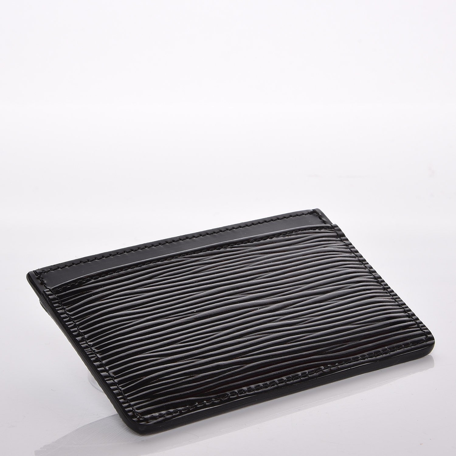 Louis Vuitton Epi Electric Card Holder Black 4 of 7