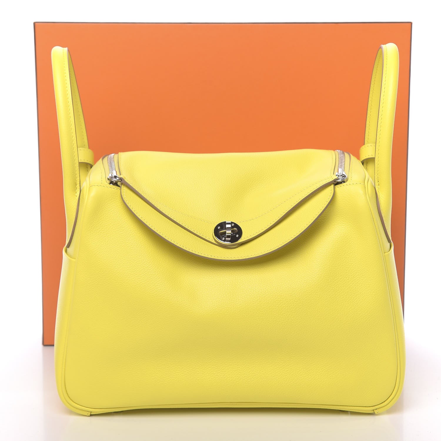 Hermes Evercolor Lindy 30 Lime 11 of 11