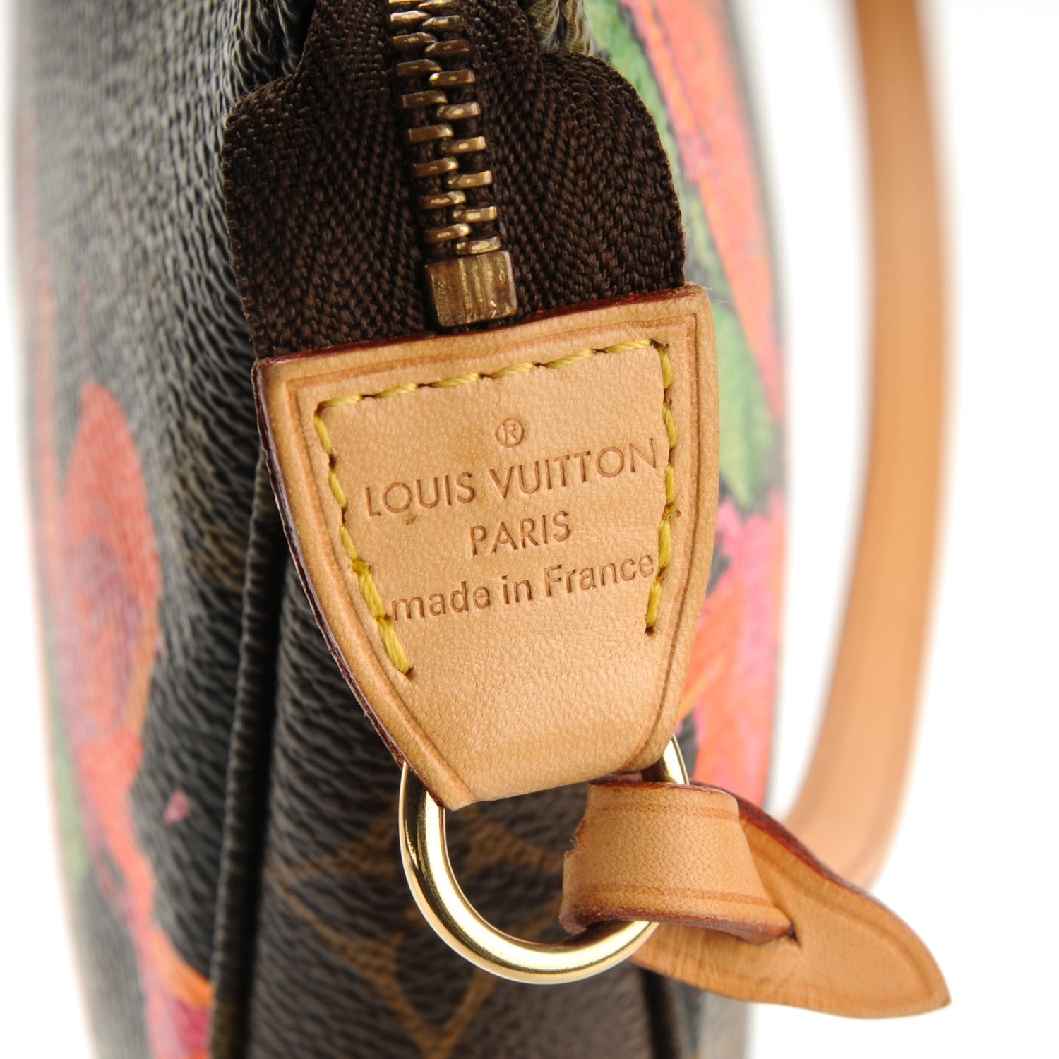 Louis Vuitton Monogram Roses Pochette Accessories 6 of 7