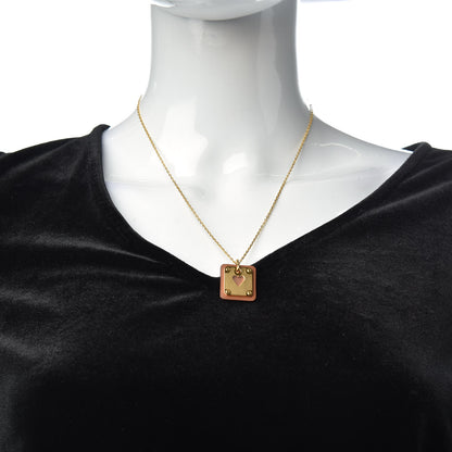 Hermes Swift As De Coeur Necklace Gold 2 of 7