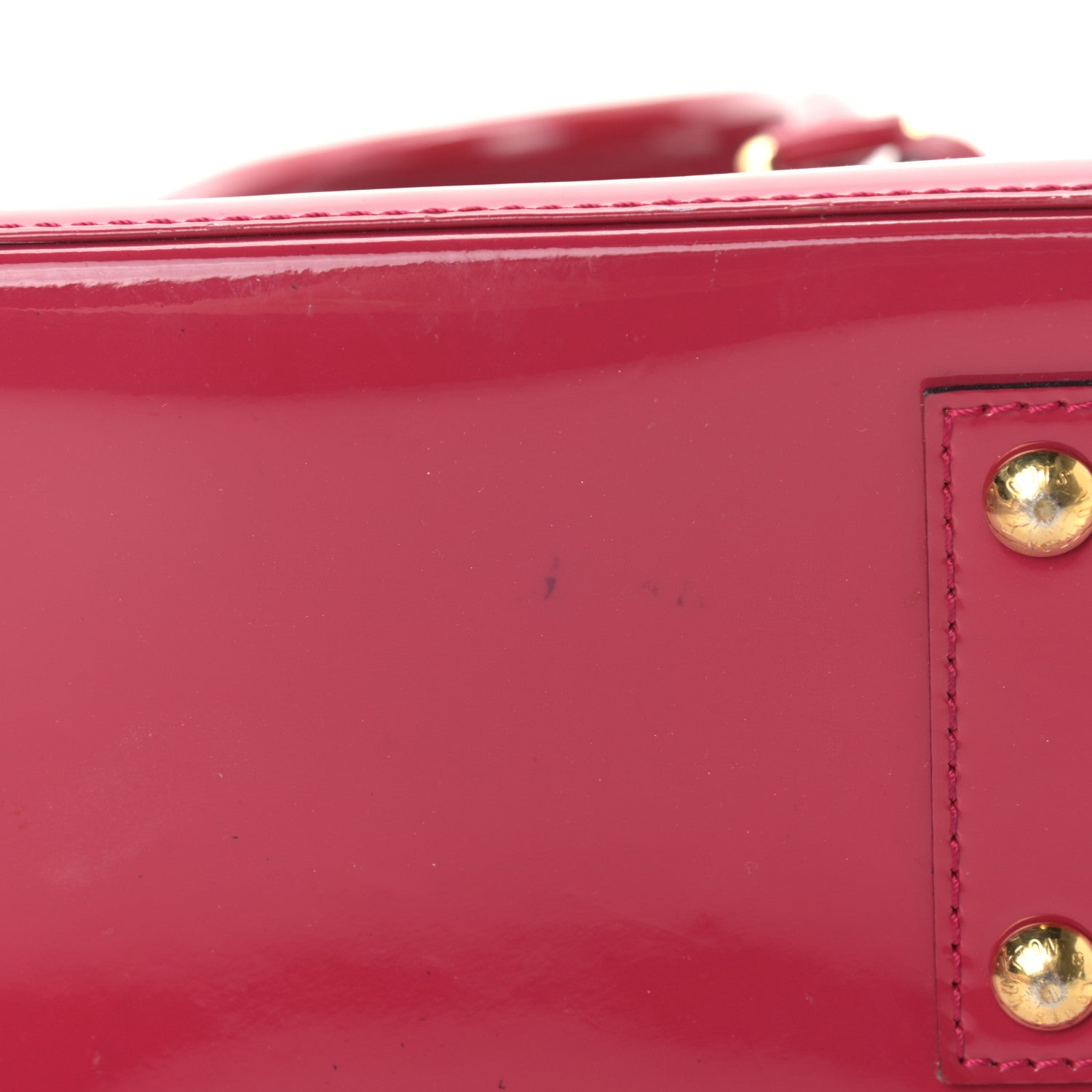 Louis Vuitton Vernis Alma BB Rose Indien 14 of 20