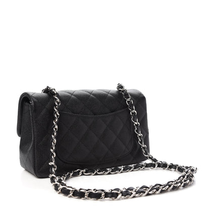 Chanel Caviar Quilted Mini Rectangular Flap Black 3 of 11