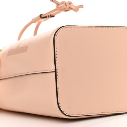 Fendi Vitello King F is Fendi Logo Embossed Mini Mon Tresor Bucket Bag Light Rose 8 of 10