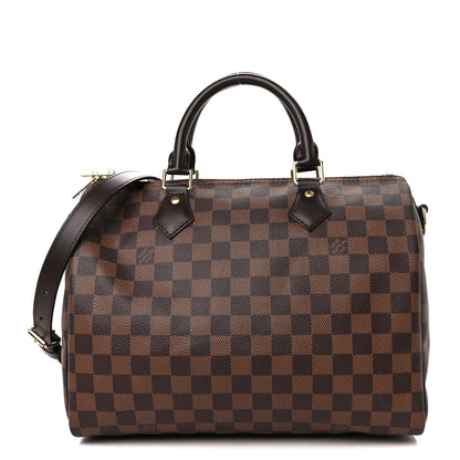 Louis Vuitton Damier Ebene Speedy Bandouliere 30 1 of 13