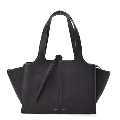 Celine Baby Grained Calfskin Small Tri-Fold Bag Black 1 of 10