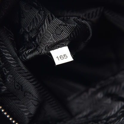 Prada Vitello Daino Shoulder Flap Bag Black 7 of 10