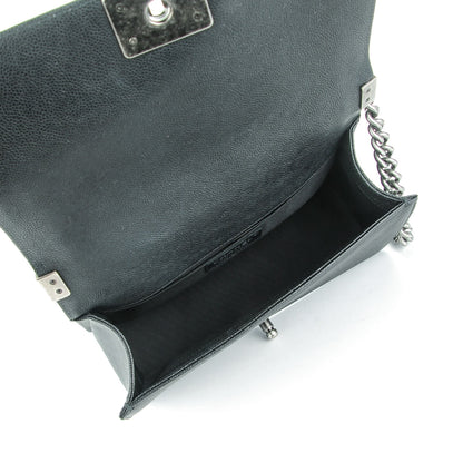 Chanel Caviar Quilted Medium Boy Flap Black 5 of 8