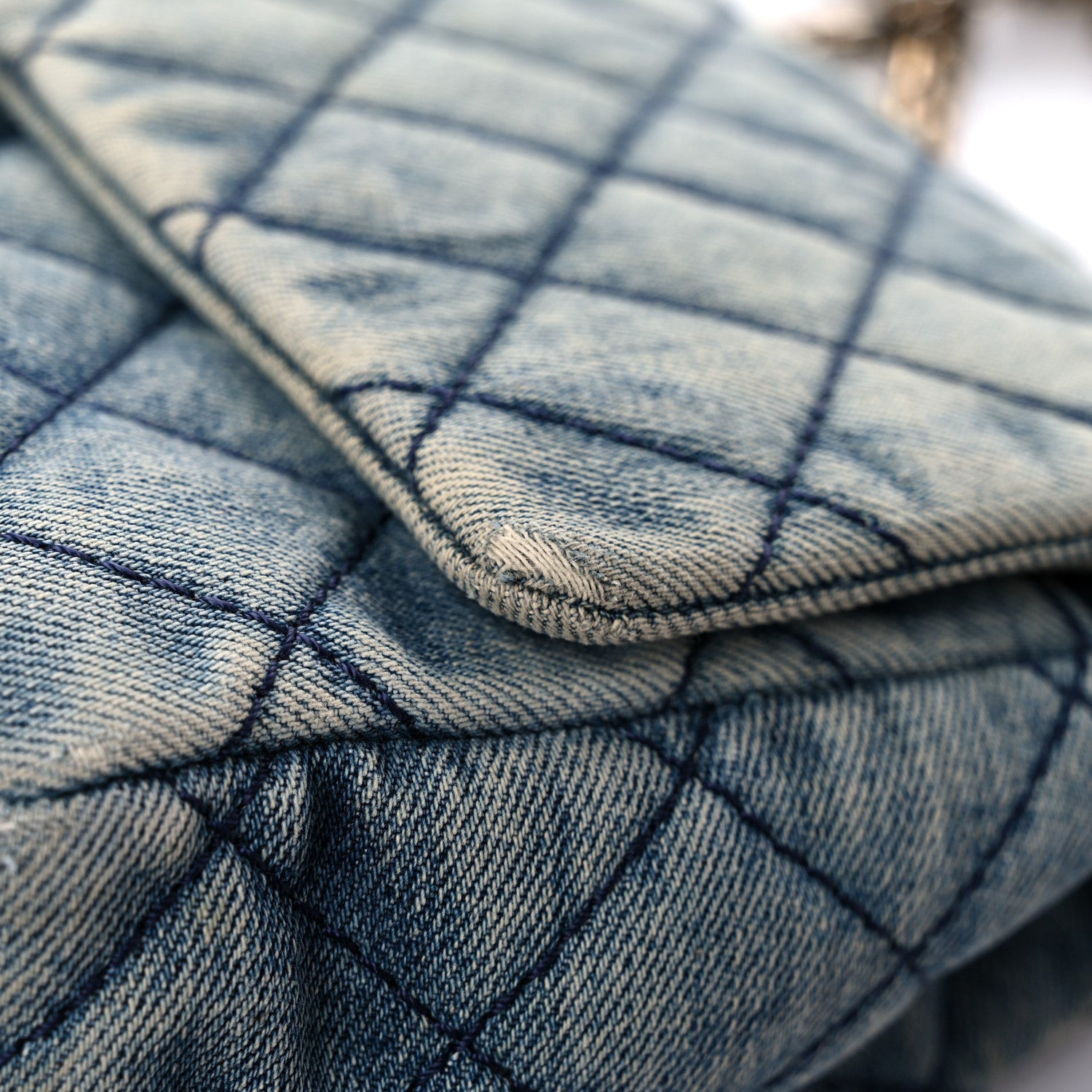 Chanel Denim Quilted 2.55 Reissue 226 Flap Blue 15 of 16
