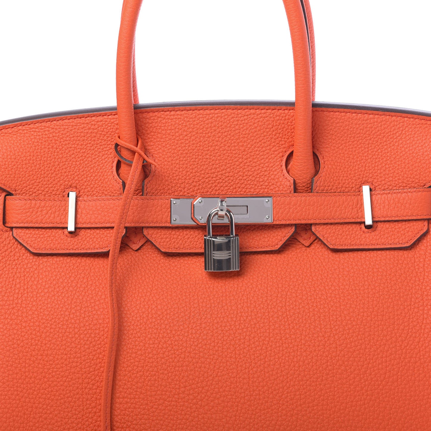 Togo Birkin 30 Orange Poppy