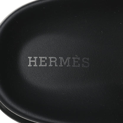 Hermes Calfskin Womens Chypre Sandals 40 White 8 of 8