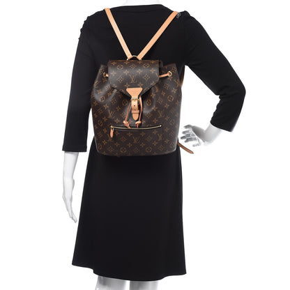 Louis Vuitton Monogram Montsouris NM Backpack 2 of 9