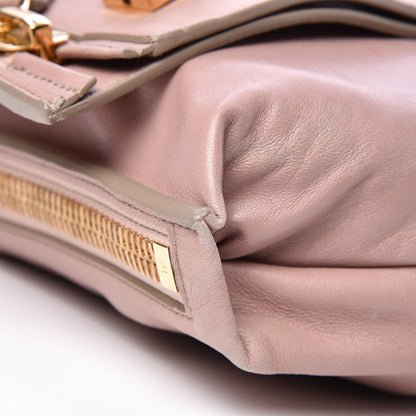 Tom Ford Ramskin Large Alix Padlock Zip Shoulder Bag Blush Nude 10 of 13