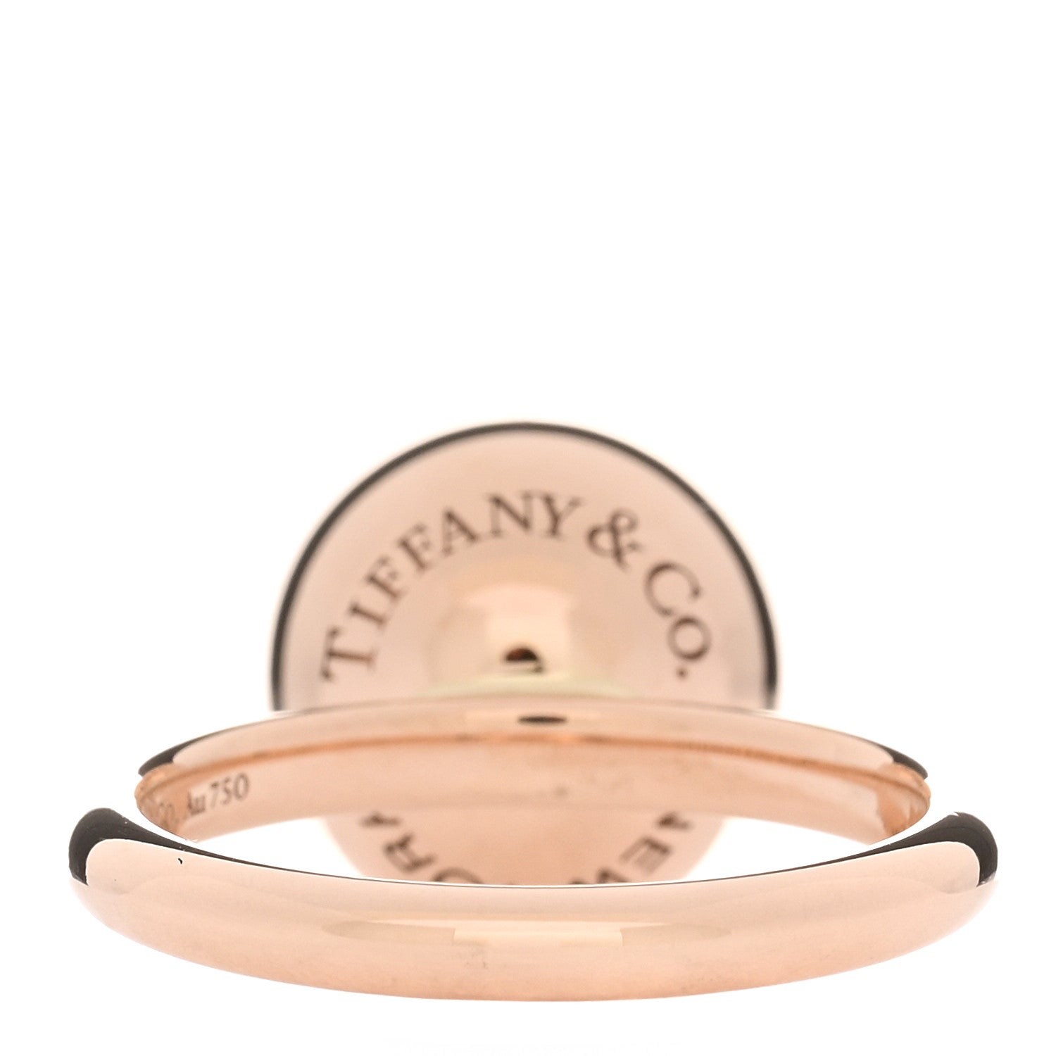 Tiffany 18K Rose Gold 12mm HardWear Ball Ring 52 6 3 of 5