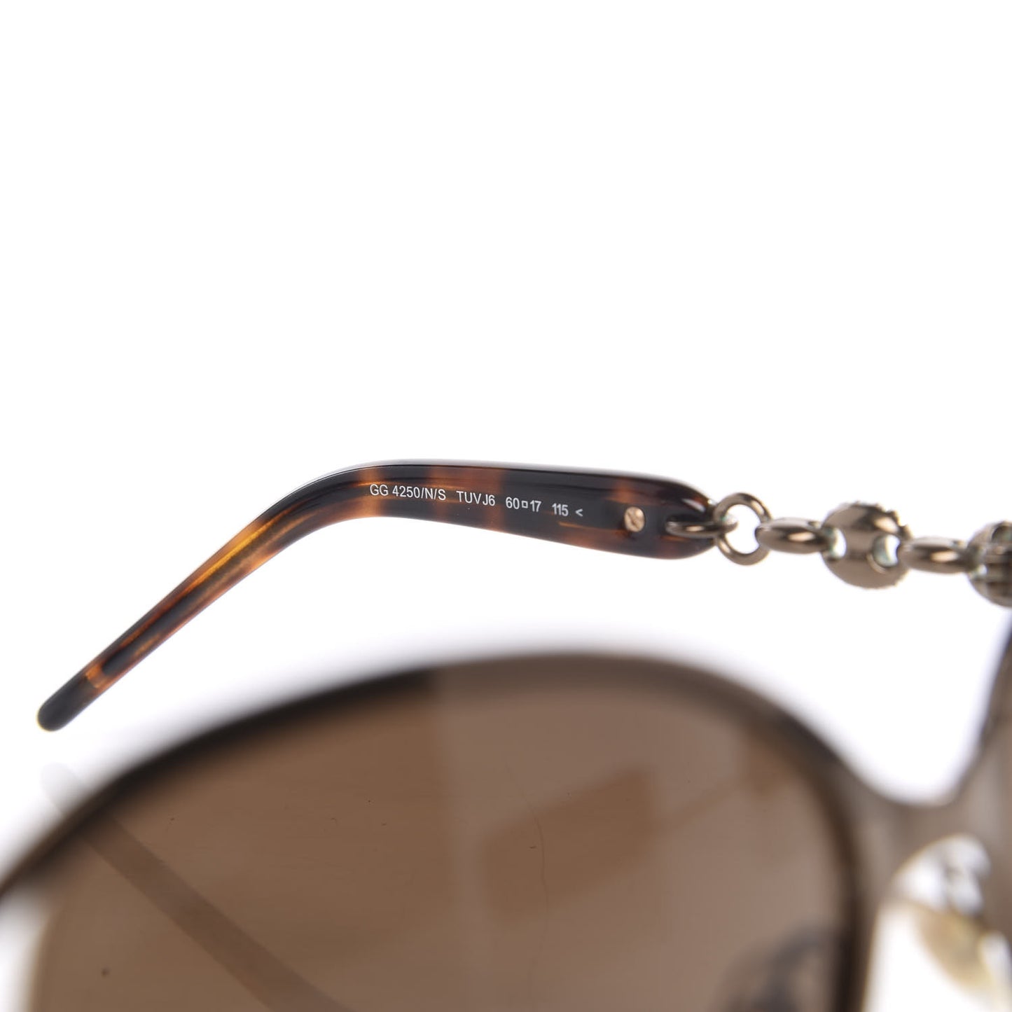 Crystal Marina Chain Sunglasses 4250/N/S Tortoise