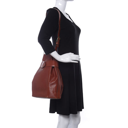 Louis Vuitton Epi Sac D'Epaule GM Kenyan Fawn 2 of 9