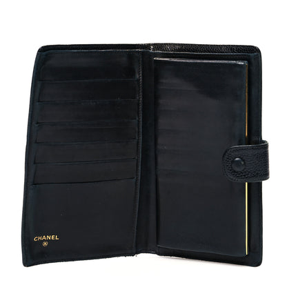 Chanel Caviar Timeless CC French Wallet Black 5 of 12