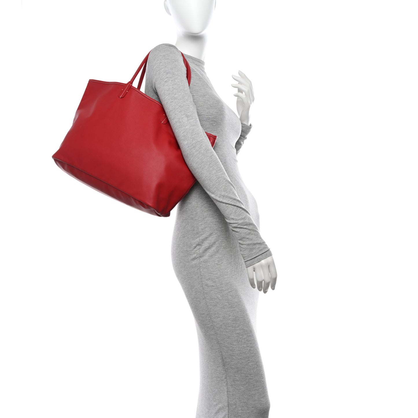 Goyardine Reversible Anjou PM Red