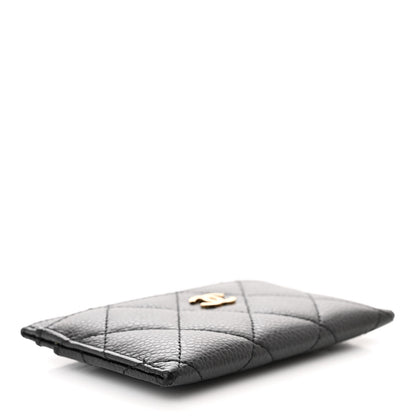 Chanel Caviar Quilted Card Holder Black 4 of 9