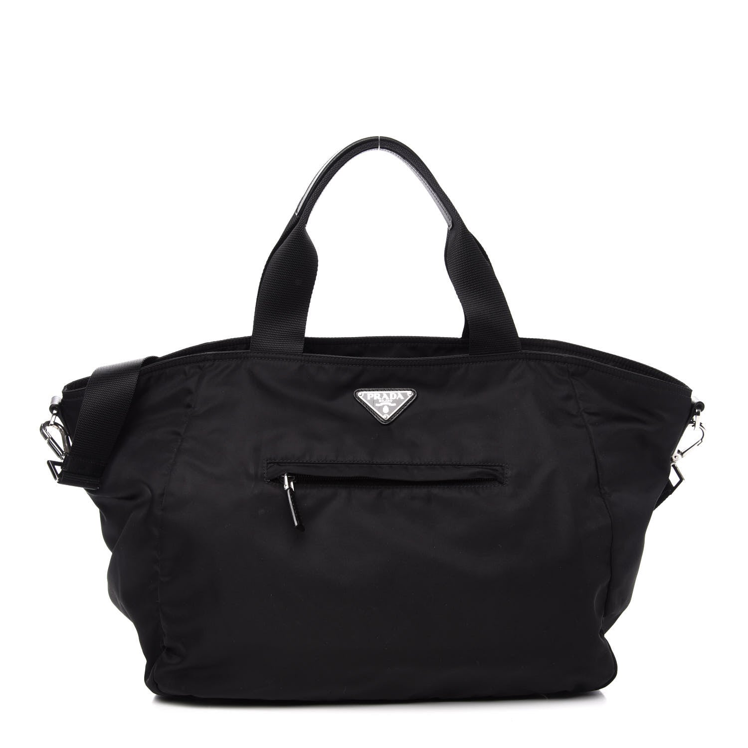Prada Tessuto Nylon Tote Black 1 of 13