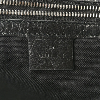 Gucci Fluffy Calfskin Morpheus Tote Bag Black 6 of 9