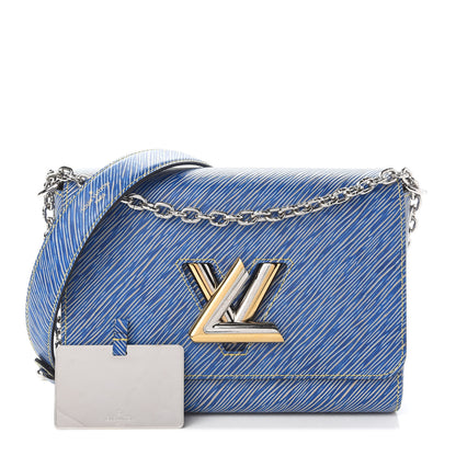Louis Vuitton Epi Twist Shoulder Bag MM Denim Light 1 of 10