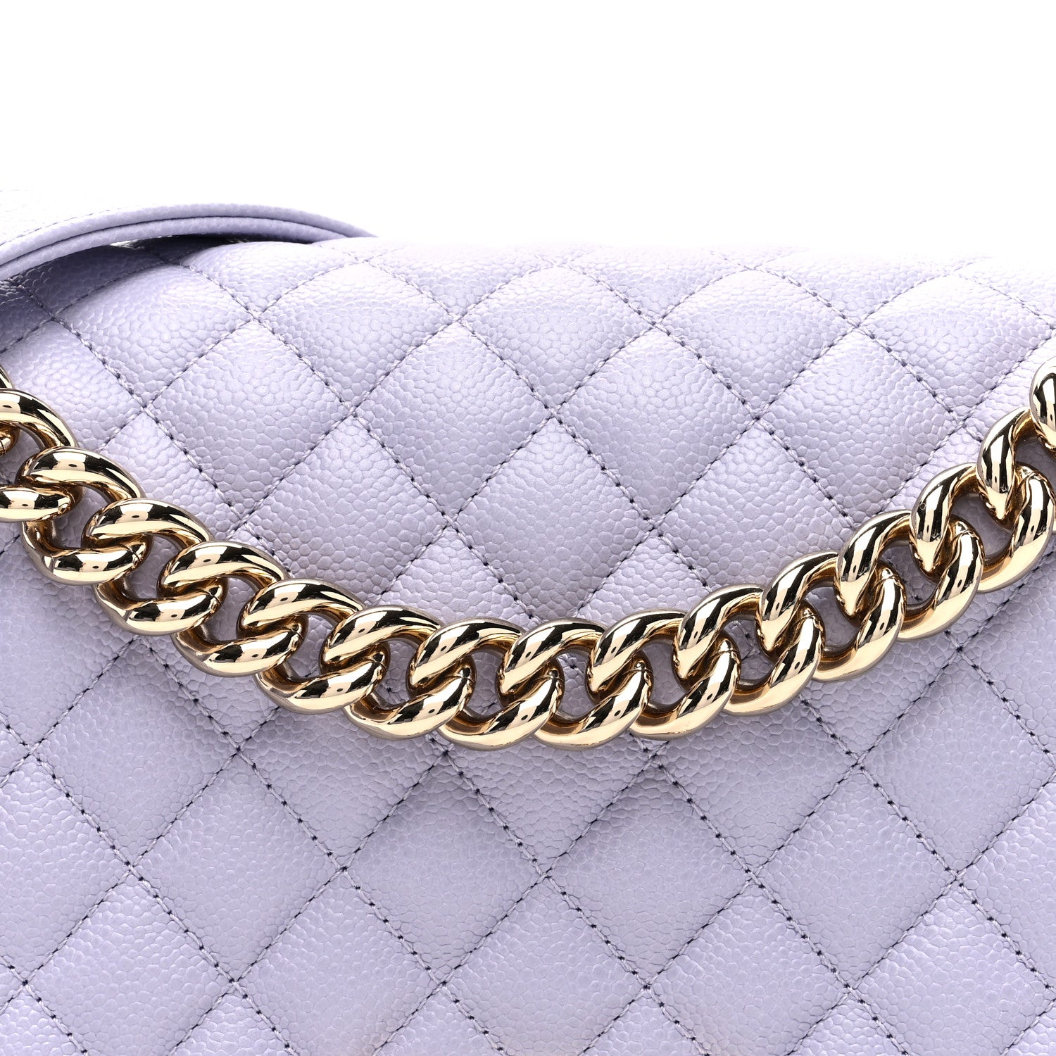 Chanel Caviar Quilted Medium Boy Flap Light Purple 8 of 10
