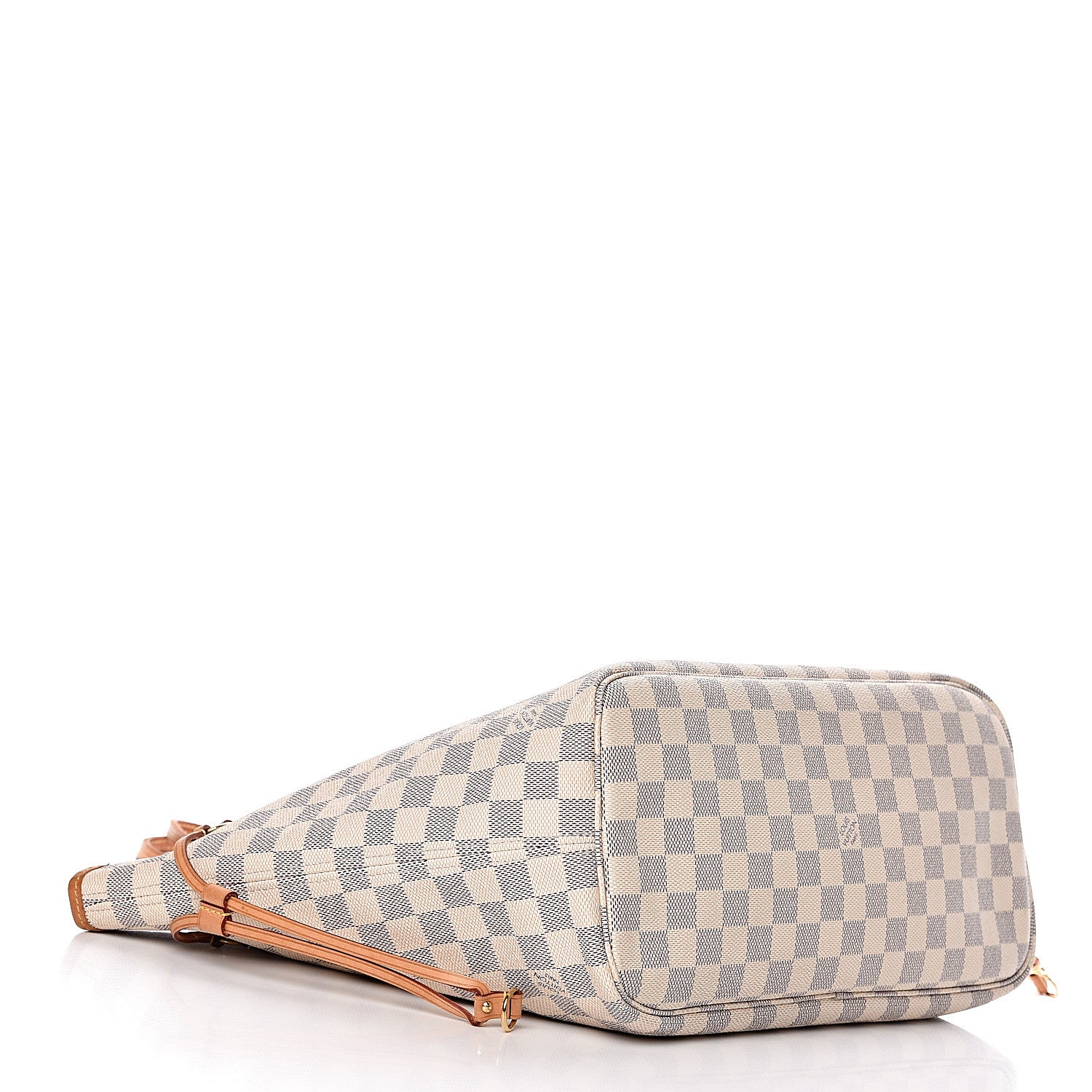 Louis Vuitton Damier Azur Neo Neverfull MM Rose Ballerine 5 of 20