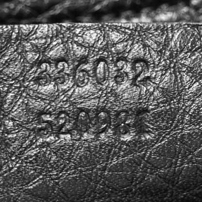 Gucci Cellarius Calfskin Mini Bamboo Shopper Tote Black 9 of 15